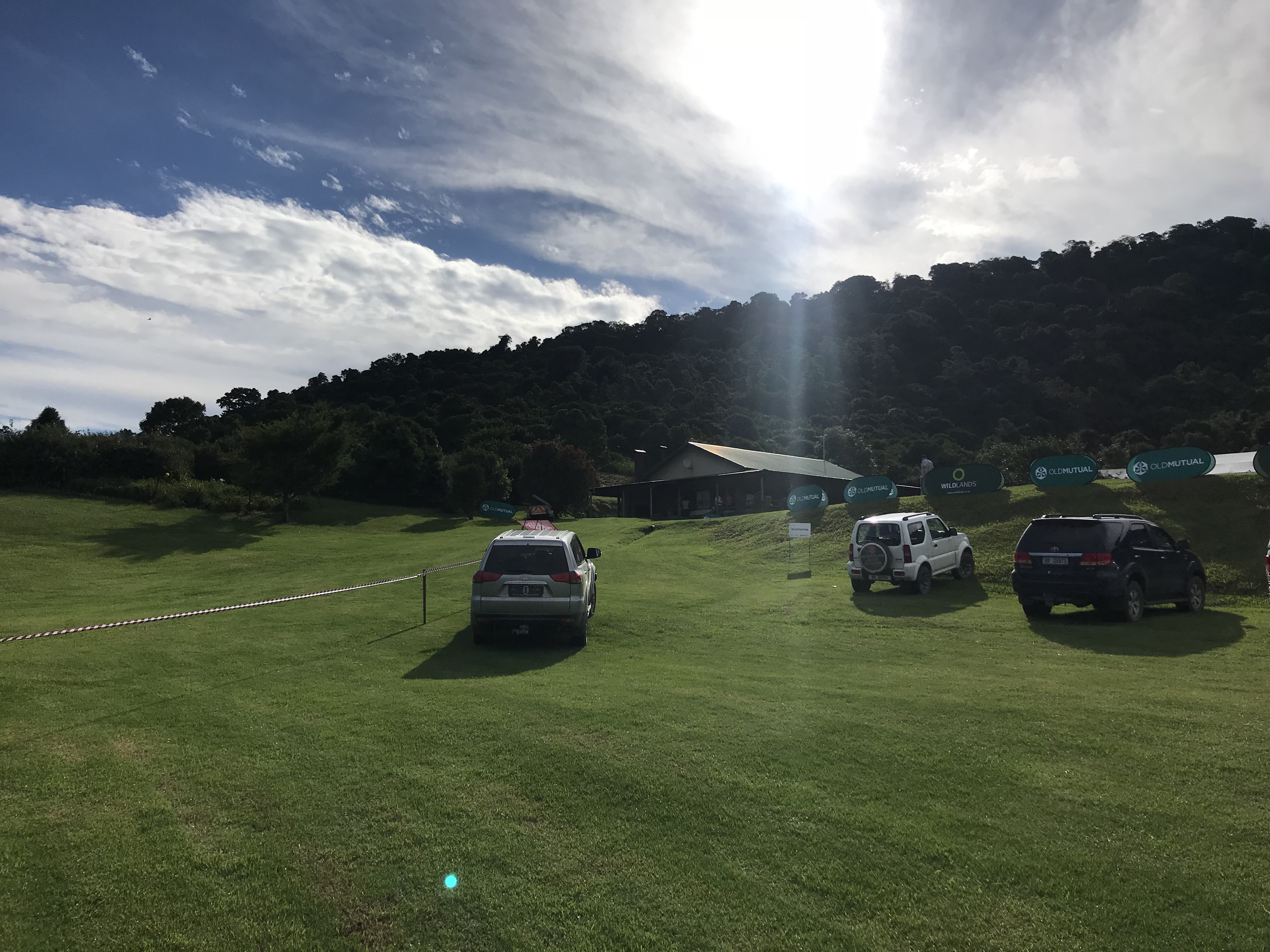 Arriving At Race Village